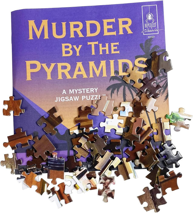 Murder Mystery Party Jigsaw Puzzle: Murder by the Pyramids (1000 pcs)