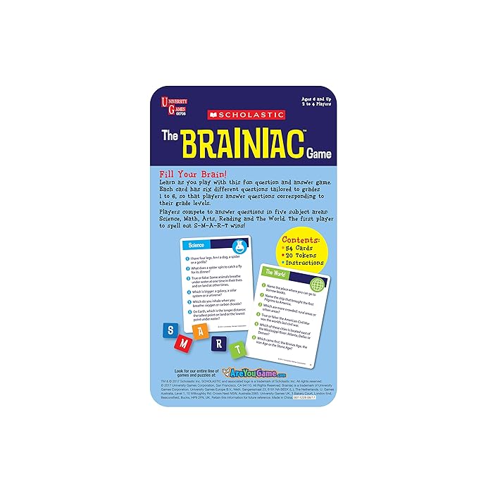 Scholastic The Brainiac Game