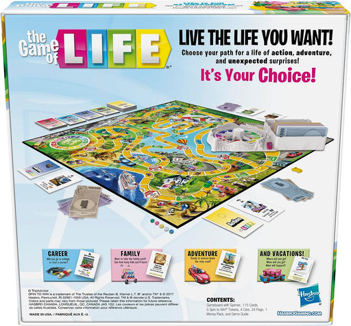The Game of Life - Unwind Board Games Online
