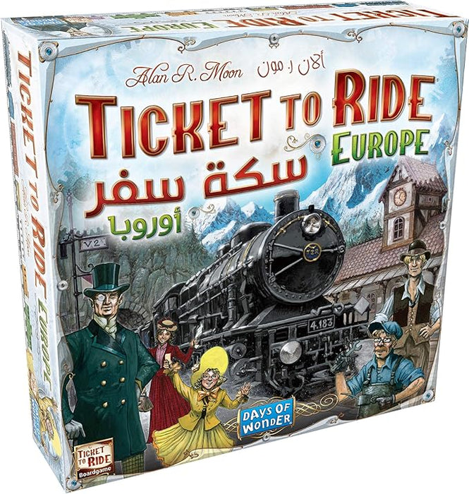 Ticket To Ride- Europe (ER/AR)