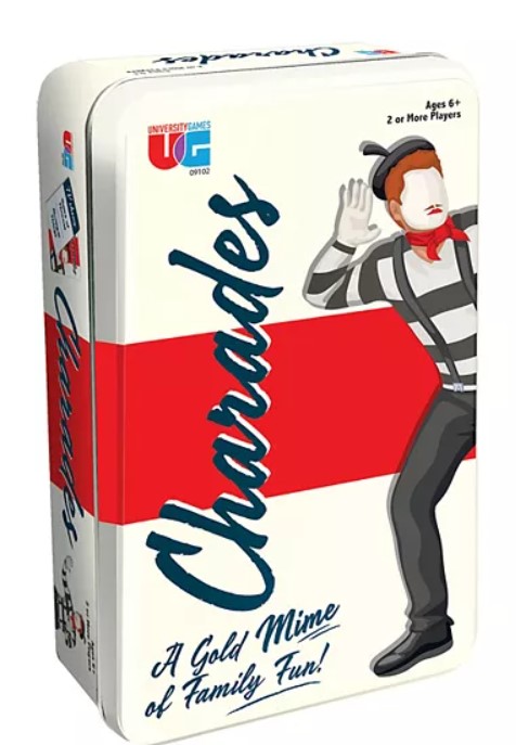 Charades tin