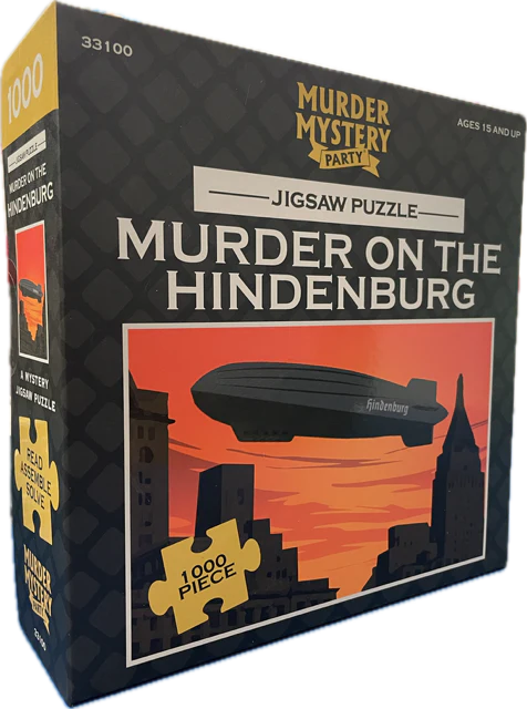 Murder Mystery Party Jigsaw Puzzle: Murder on the Hindenburg (1000pcs)