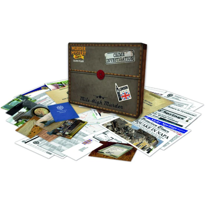 Murder Mystery Party Case Files: Mile-High Murder