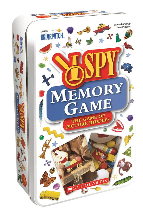 I SPY Memory Game Tin