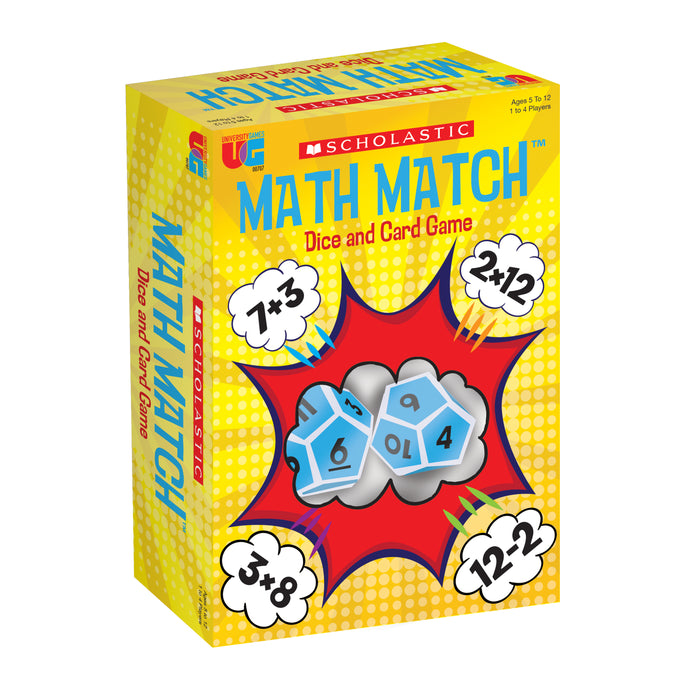 Scholastic Math Match Game