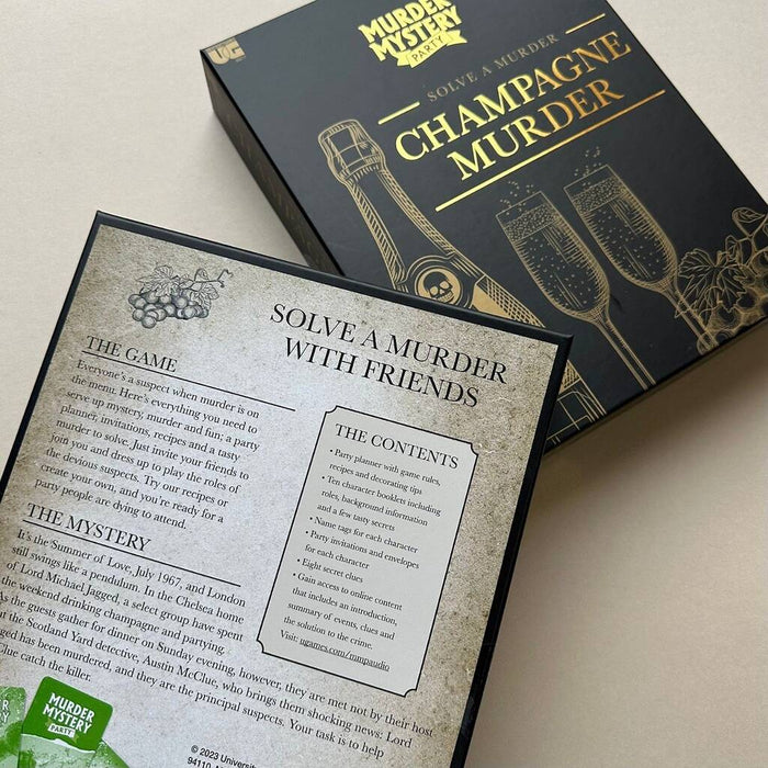 Murder Mystery Party :  The Champagne Murder Game