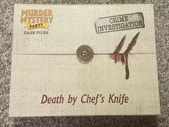 Murder Mystery Party Case Files: Death by Chef's Knife