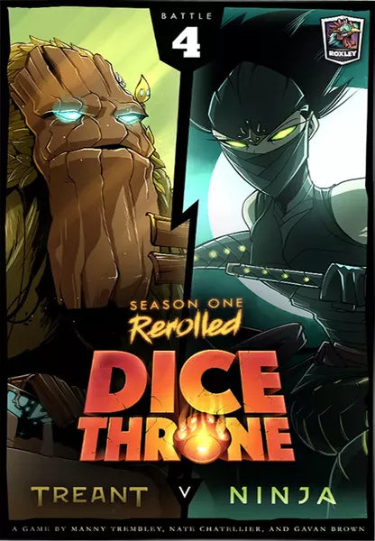 Dice Throne: Season One ReRolled-Battle 4 – Treant v. Ninja