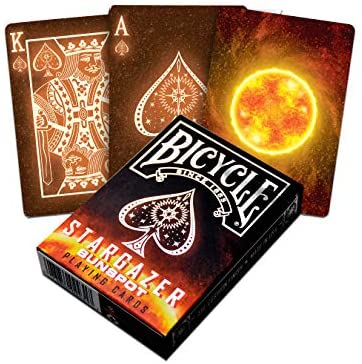Playing Cards: Bicycle - Stargazer Sunspot