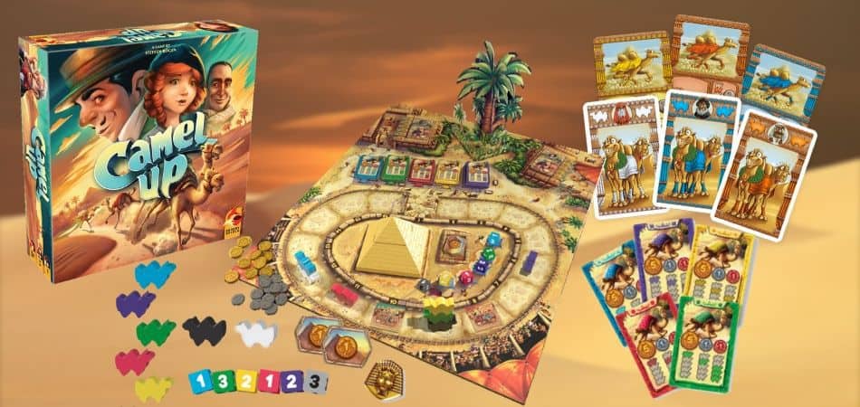 Camel Up - Unwind Board Games Online