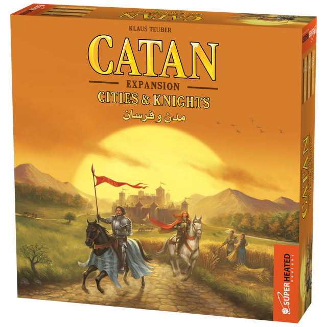 Super Heated Neurons Catan  Expansion: Cities & Knights( English/ Arabic)