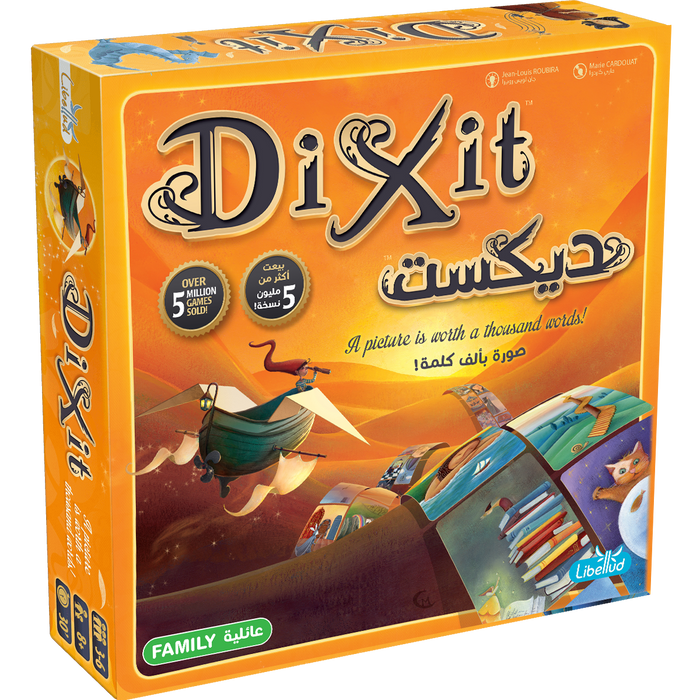 Dixit (English/Arabic) - Unwind Board Games Online