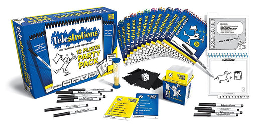 Telestrations: 12 Player Party Pack - Unwind Online