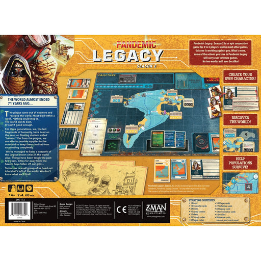 Pandemic Legacy - Season 2 (Yellow) - Unwind Online