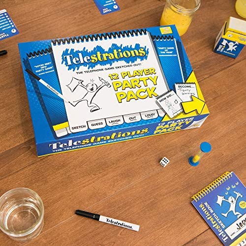 Telestrations: 12 Player Party Pack - Unwind Online