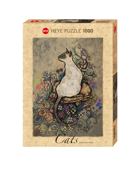 Jigsaw Puzzle: HEYE - Cats Siamese (1000 Pieces)