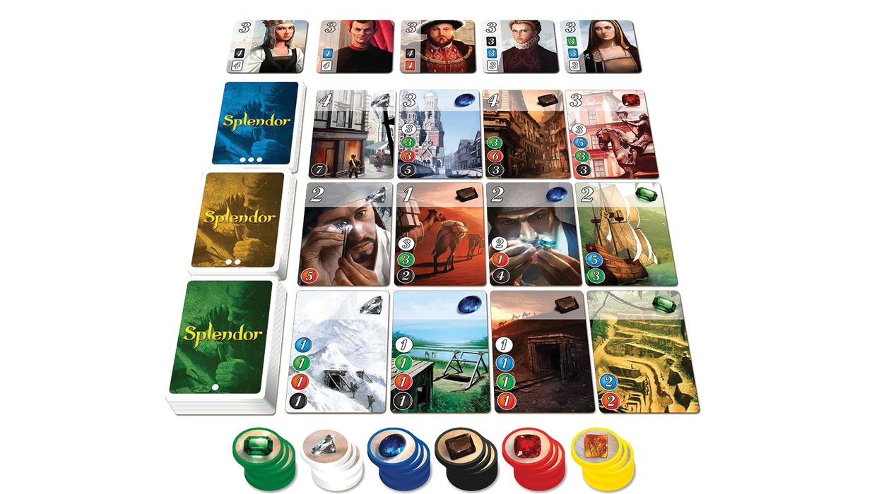 Splendor (English/Arabic) - Unwind Board Games Online