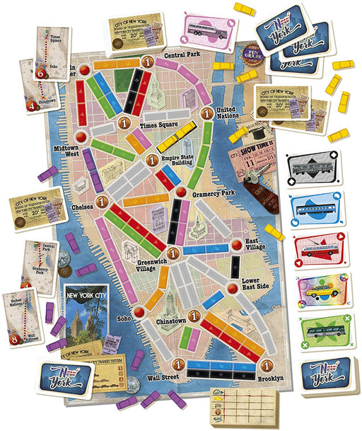 Ticket to Ride - New York - Unwind Online