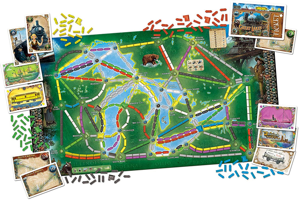 Ticket to Ride - Rails & Sails - Unwind Online
