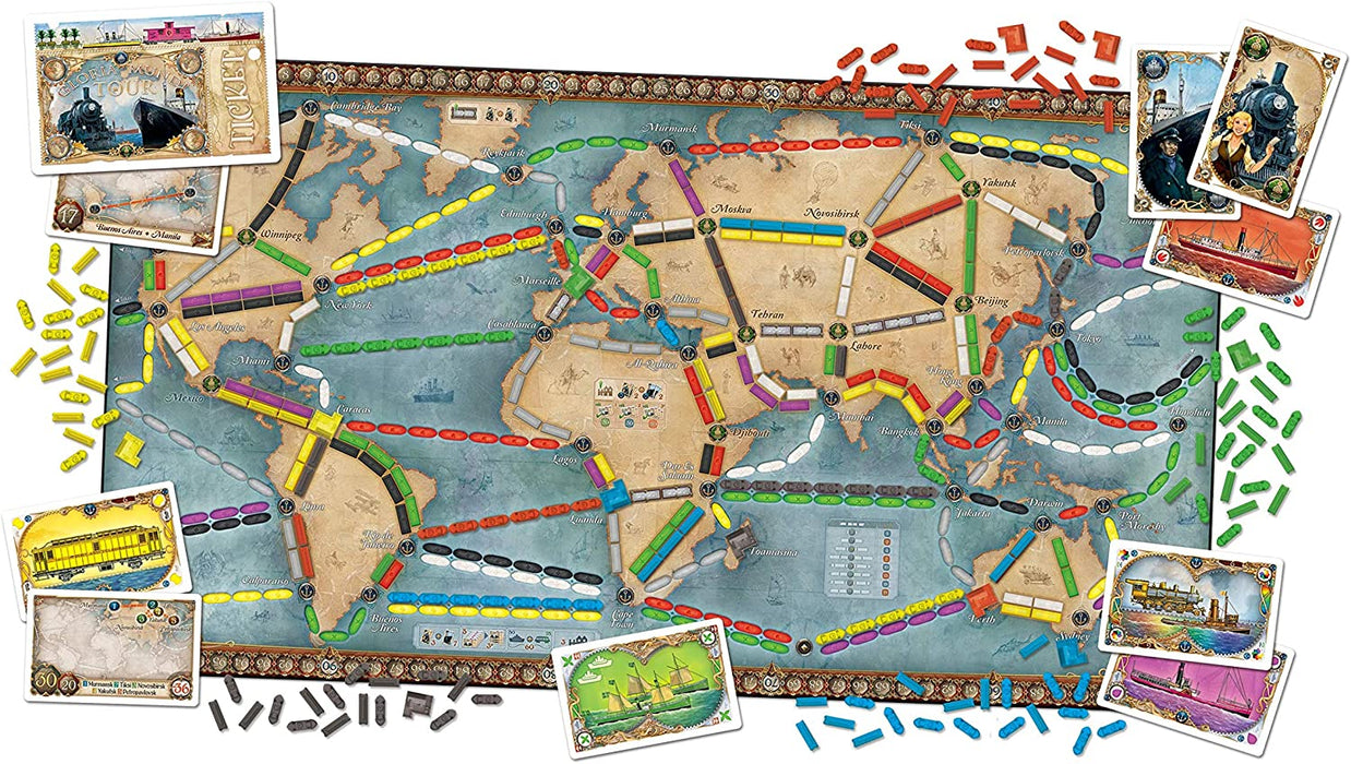 Ticket to Ride - Rails & Sails - Unwind Online