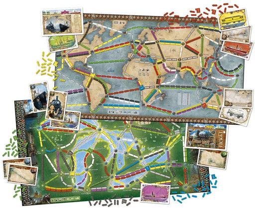 Ticket to Ride - Rails & Sails - Unwind Online