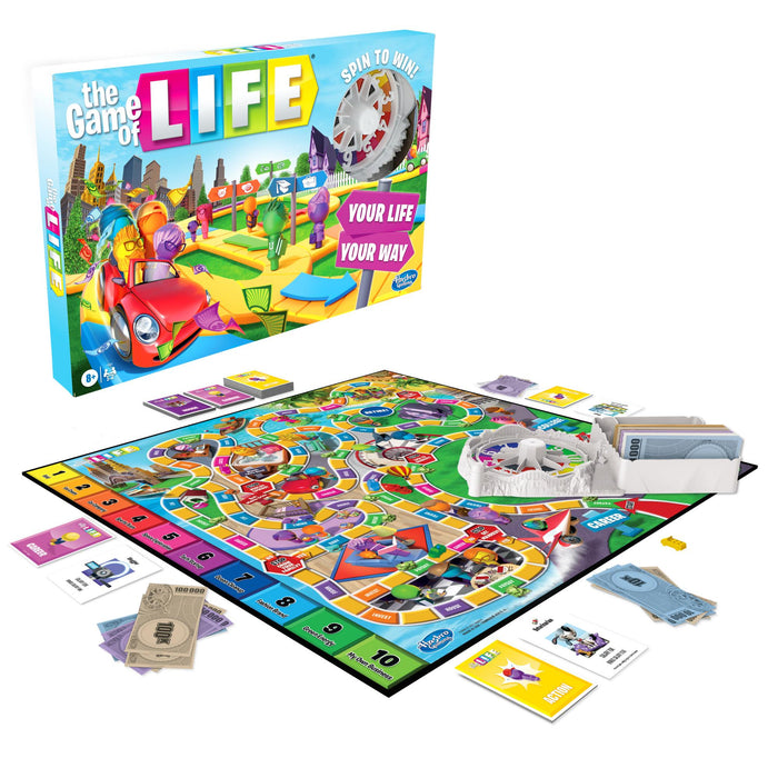 The Game of Life - Unwind Board Games Online