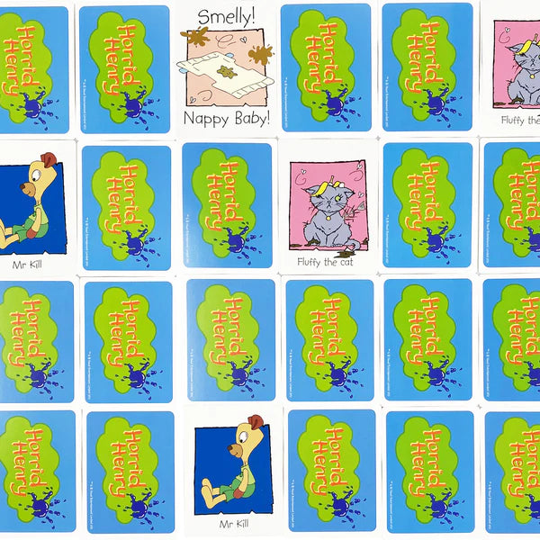 Horrid Henry Smelly Nappy Baby Card Game