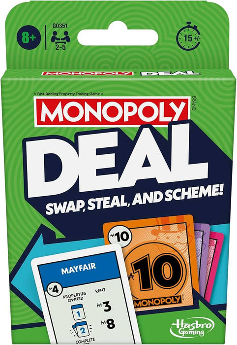 Monopoly Deal - Unwind Board Games Online