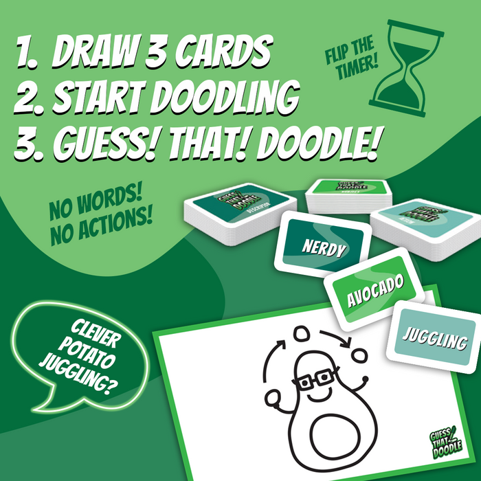 Guess That  Doodle - Unwind Board Games Online