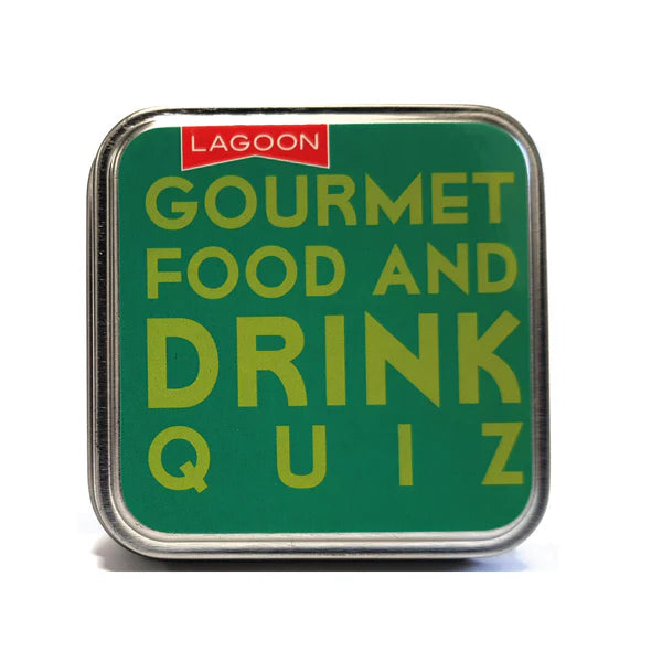 Tabletop Trivia Quiz : Gourmet Food And Drink Quiz