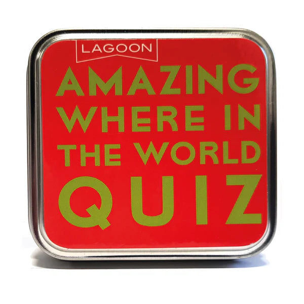 Tabletop Trivia Quiz: Amazing Where In The World
