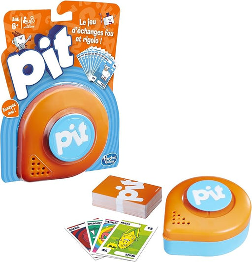 Pit Card Game – Fast-Paced Family Trading Game for 3–8 Players (French version.) - Unwind Board Games Online