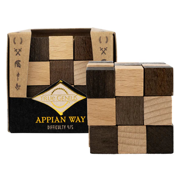 True Genius: Appian Way Roman Cube Puzzle