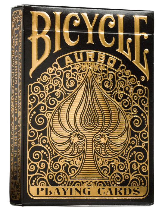 Playing Cards: Bicycle - Aureo black
