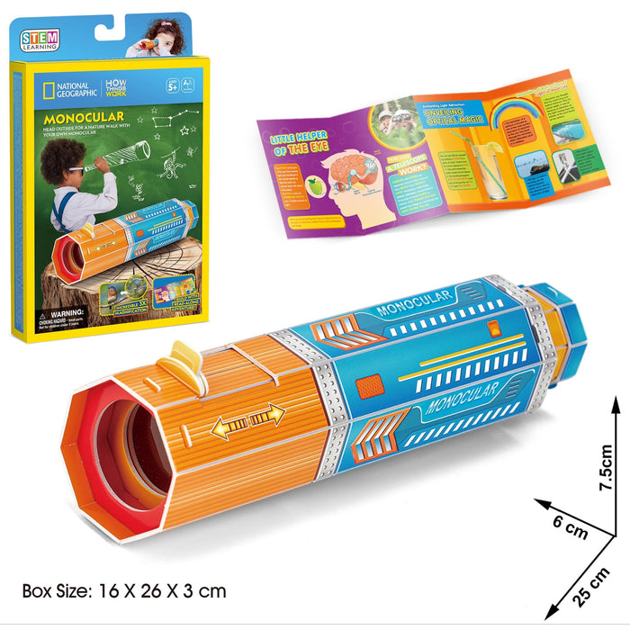 National Geographic 3D Puzzle Monocular