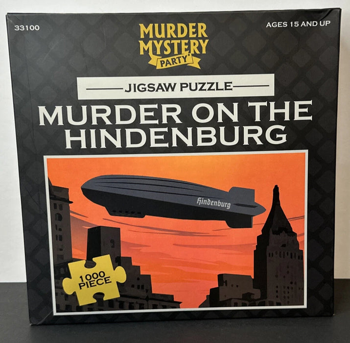 Murder Mystery Party Jigsaw Puzzle: Murder on the Hindenburg (1000pcs)