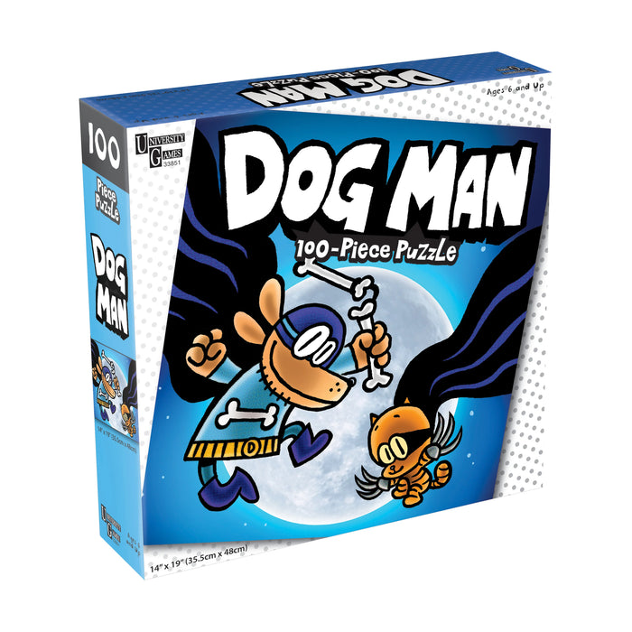 Dog Man and Cat Kid 100 pcs Puzzle