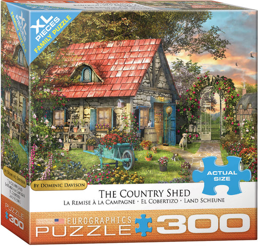 Jigsaw Puzzle: The Country Shed (500Pieces) - Unwind Online