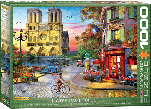 Jigsaw Puzzle: Notre Dame (1000 Pieces) - Unwind Online