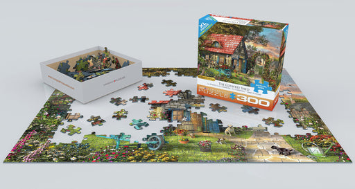 Jigsaw Puzzle: The Country Shed (500Pieces) - Unwind Online