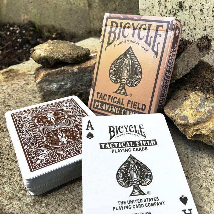 Playing Cards: Bicycle - Tactical Field - Brown
