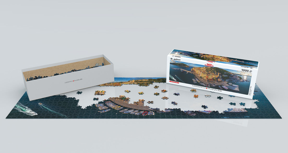 Jigsaw Puzzle: Porto Venere, Italy (1000 Pieces) - Unwind Online