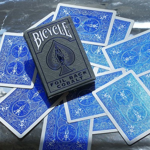 Playing Cards: Bicycle - Foil Back Cobalt