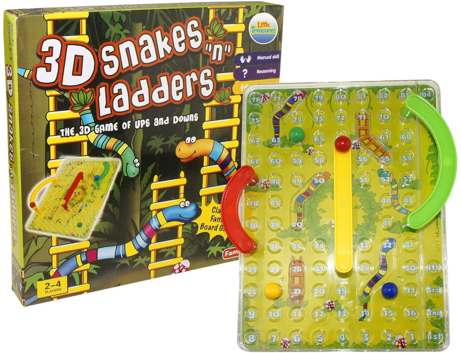 3D Snake "n" Ladders
