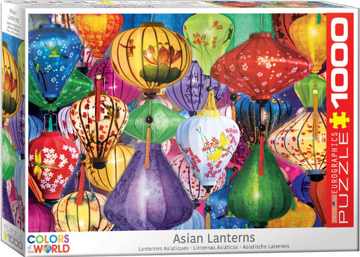Jigsaw Puzzle: Asian Lanterns (1000 Pieces) - Unwind Board Games Online