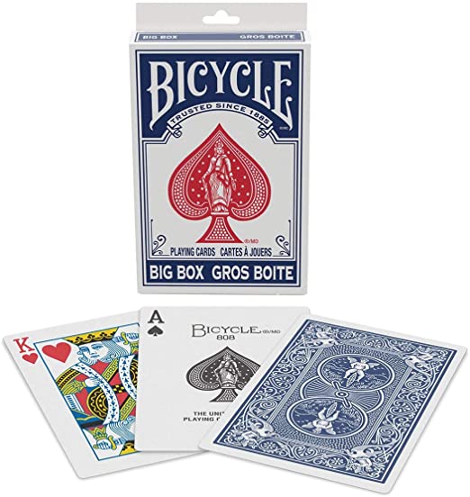 Playing Cards: Bicycle Big Box (Blue/Red)