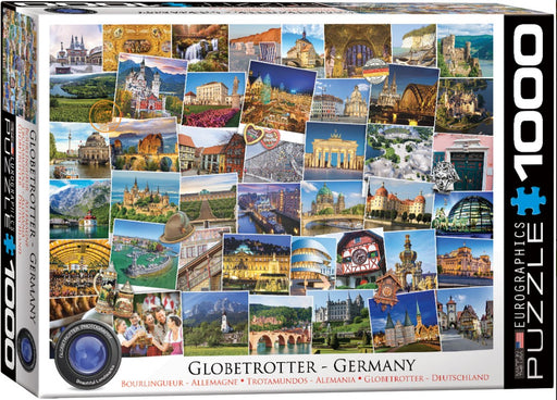 Jigsaw Puzzle: Globetrotter - Germany (1000 Pieces) - Unwind Board Games Online