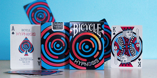 Playing Cards: Bicycle - Hypnosis (Blue & Pink)