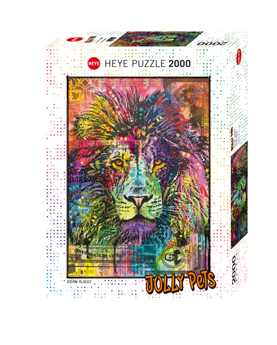Jigsaw Puzzle: Lion's Heart (2000 pcs) - Unwind Online