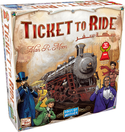 Ticket to Ride (Arabic/English) - Unwind Board Games Online